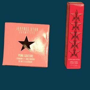 Jeffree Star Punk Couture Eyeshadow & Velour Liquid Christmas Cookie Lipstick